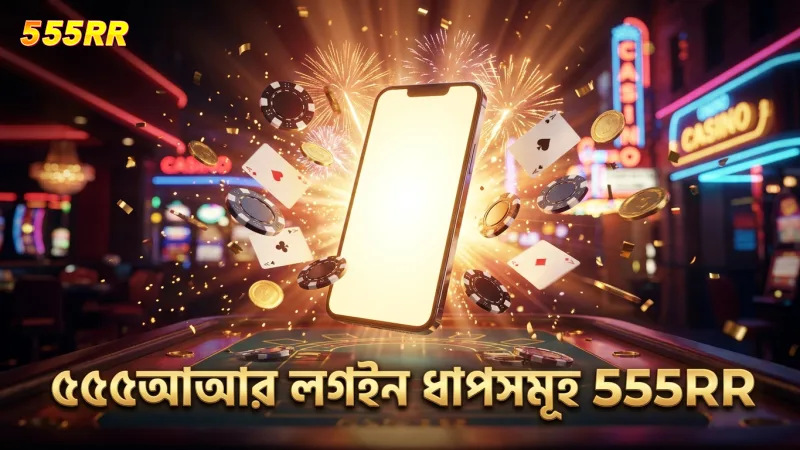 ৫৫৫আরআর লগইনের প্রধান ধাপ এবং গুরুত্বের চিত্র
