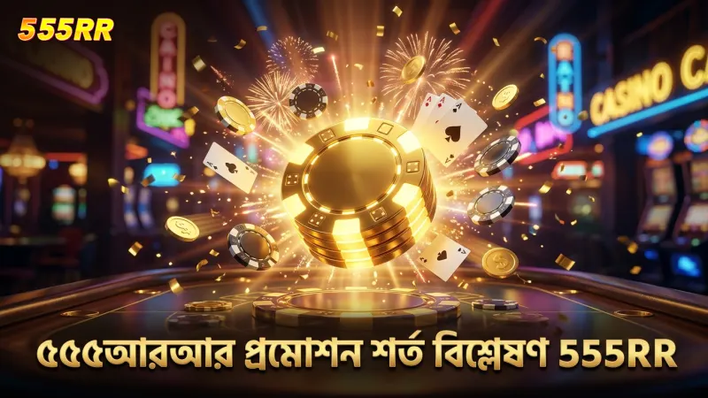 ৫৫৫আরআর প্রমোশনের শর্তাবলী এবং বোনাস হিসাবের বিশ্লেষণ