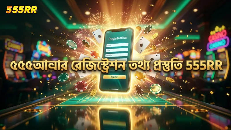 ৫৫৫আরআর রেজিস্ট্রেশন শুরু করার জন্য প্রয়োজনীয় তথ্য প্রস্তুতি