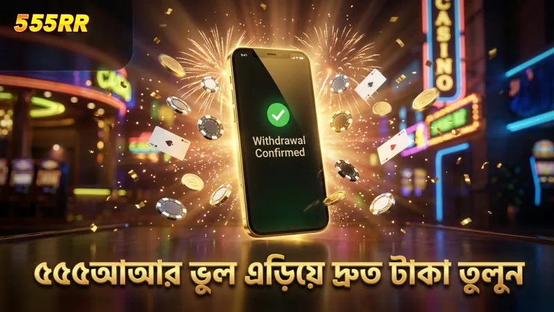সাধারণ ভুলগুলো এড়িয়ে ৫৫৫আরআর উইথড্রয়াল দ্রুত করুন