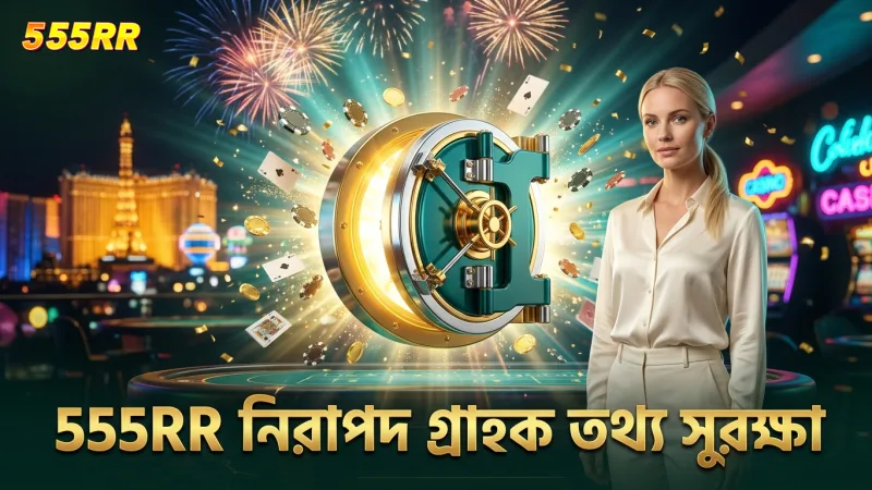 নিরাপদ যোগাযোগে 555RR গ্রাহক তথ্য সর্বদা সুরক্ষিত থাকে