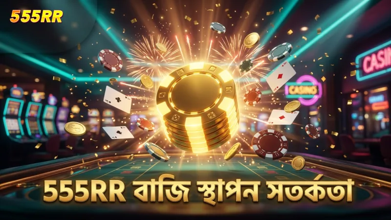555RR প্ল্যাটফর্মে বাজি স্থাপনের সময় সচেতনতা অপরিহার্য।