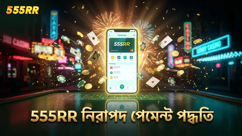 555RR-এ স্থানীয় ই-ওয়ালেট ও ব্যাংক পেমেন্ট পদ্ধতির ব্যবহার।