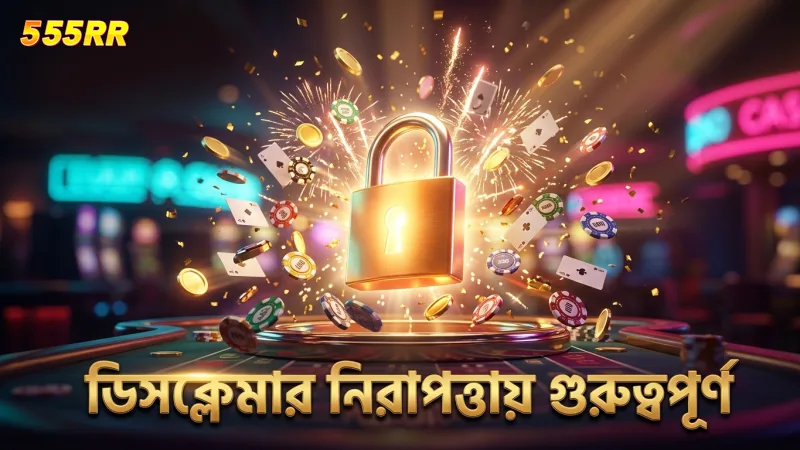 ডিসক্লেমার খেলোয়াড়দের নিরাপত্তায় গুরুত্বপূর্ণ ভূমিকা রাখে।
