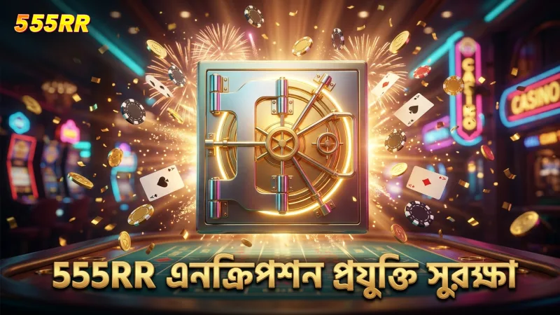 555RR প্ল্যাটফর্মের সুরক্ষা ব্যবস্থায় আধুনিক এনক্রিপশন প্রযুক্তি ব্যবহার।
