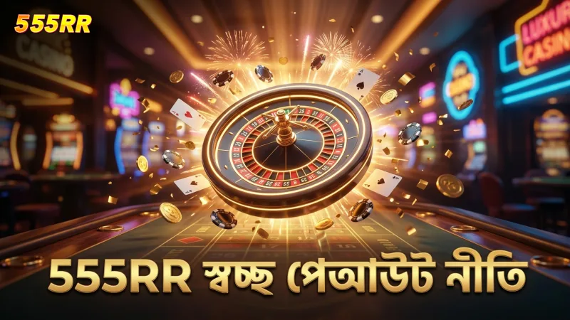555RR প্ল্যাটফর্মে পেআউট এবং ওয়েজারিং নীতিমালা সম্পূর্ণ স্বচ্ছ।