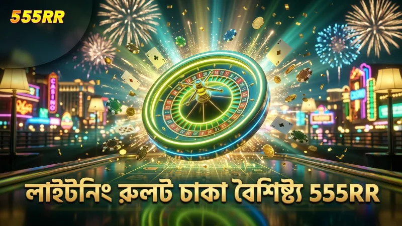 লাইটনিং রুলটের বিশেষ চাকা এবং বেটিং বৈশিষ্ট্য 555RR এ