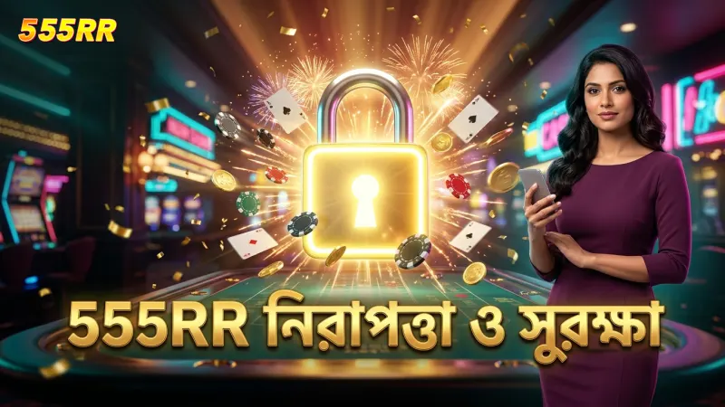 555RR এর নিরাপত্তা প্রযুক্তি অ্যাকাউন্ট সুরক্ষায় গুরুত্বপূর্ণ।