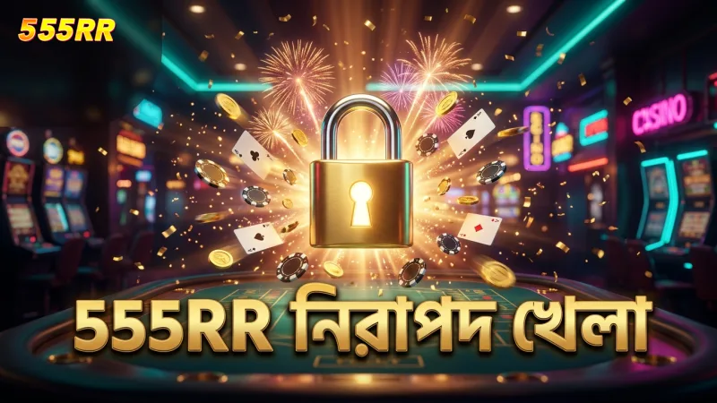 555RR প্ল্যাটফর্মে নিরাপদ ও সতর্কতার সঙ্গে খেলা নিশ্চিত করুন।