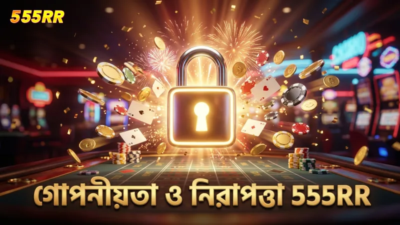 নিরাপত্তার জন্য এনক্রিপশন ও গোপনীয়তা নিশ্চিত করে 555RR