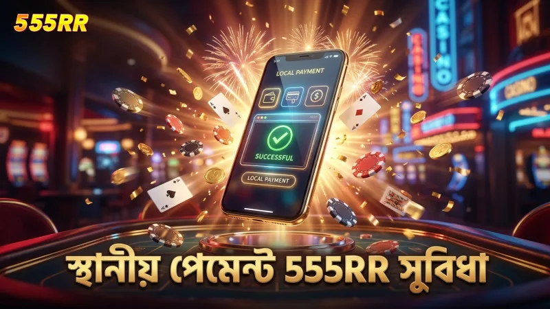 স্থানীয় পেমেন্ট পদ্ধতিতে দ্রুত লেনদেন নিশ্চিত করে 555RR