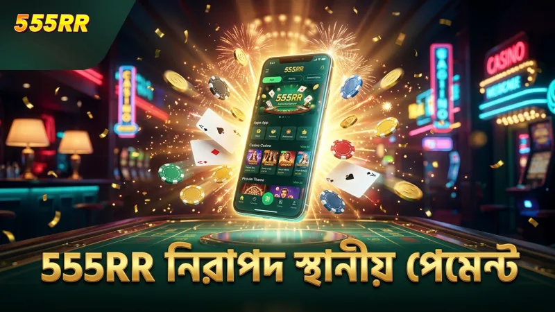 555RR ব্যবহার করে নিরাপদ স্থানীয় পেমেন্ট সুবিধা পাওয়া যায়।